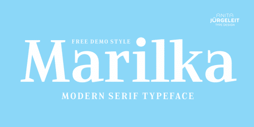 Marilka Serif Font 8