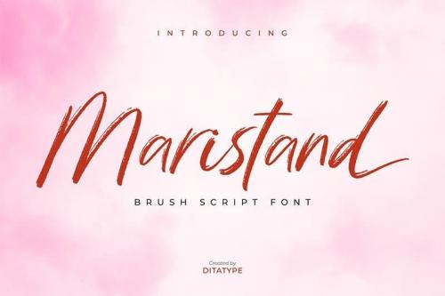 Maristand Brush Font