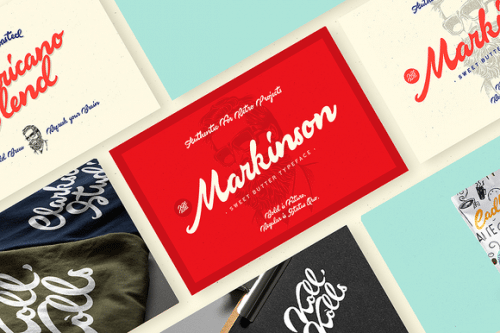 Markinson Script Font 4
