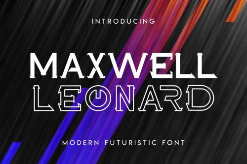 Maxwell Leonard Display Font 1