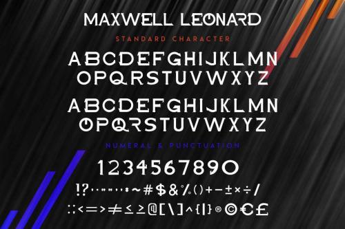 Maxwell Leonard Display Font 2