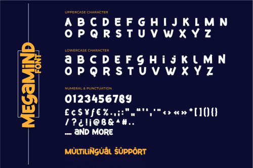Megamind Display Font  1