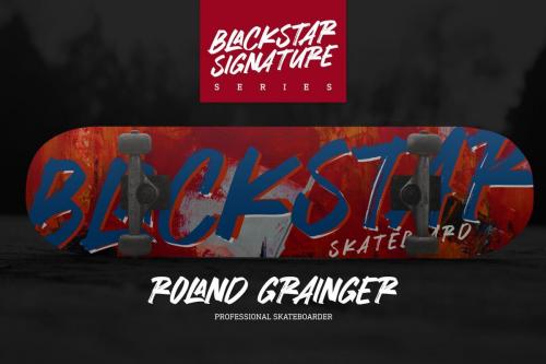 Melancoline Brush Font 5