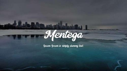 Mentega Font 1