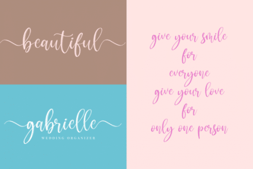 Metropolis Calligraphy Script Font 3