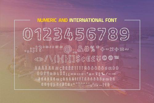 Mexican Grape Display Font 7