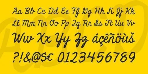 Miniver Font  1