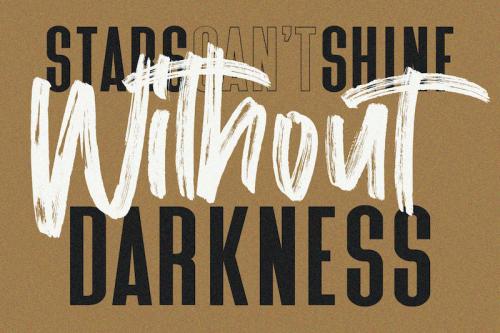 Mist Sunshine Brush Font 5