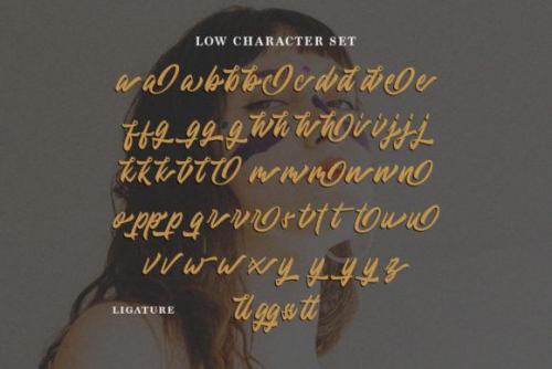 Modster Script Font 2