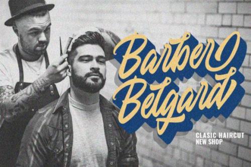 Modster Script Font 6