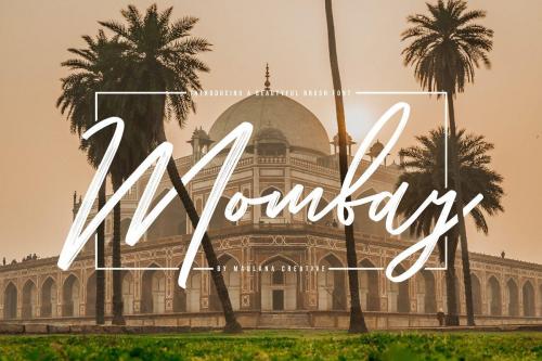 Mombay Brush Font 1