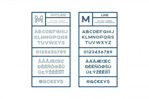 Mondresh Rough Sans Font  9