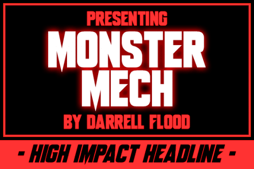 Monster Mech Display Font 1