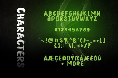 Monster Spirit Font 7