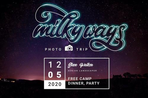 Montages Retro Bold Script Font  5