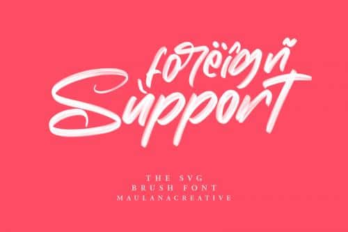 Moriss Ward Brush Font 1