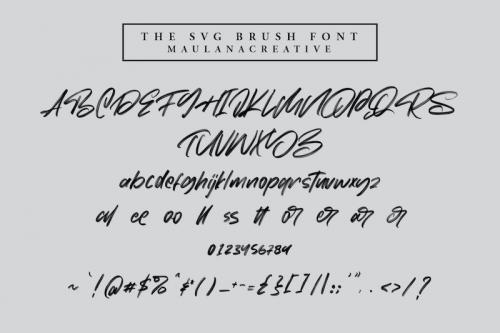 Moriss Ward Brush Font 2