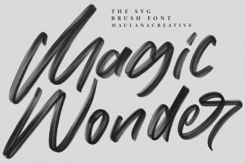 Moriss Ward Brush Font 4