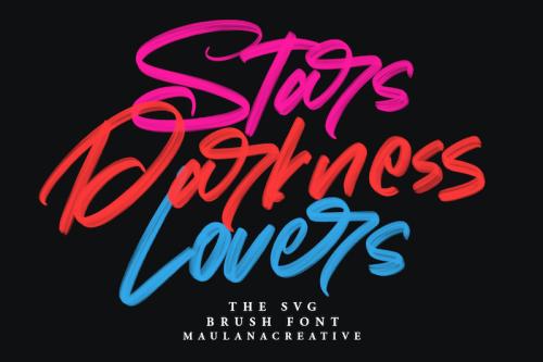 Moriss Ward Brush Font 5