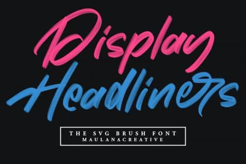 Moriss Ward Brush Font 6