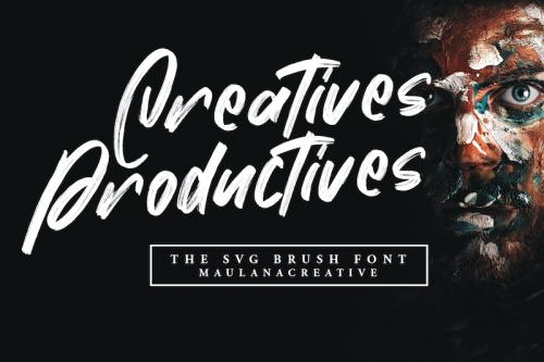 Moriss Ward Brush Font 8