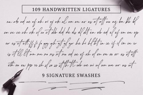 My Everything Organic Handwritten Font 11