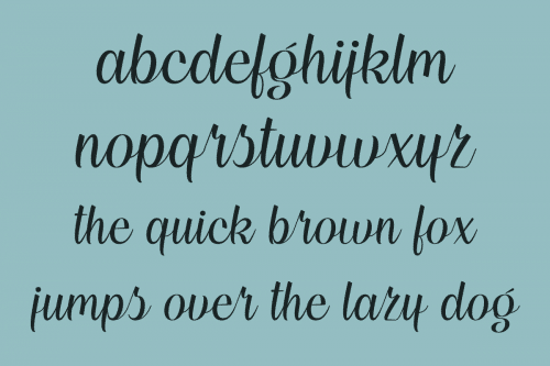 My Last Breath Font 5