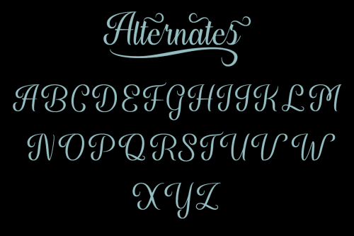 My Last Breath Font 6