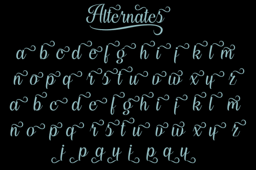 My Last Breath Font 8