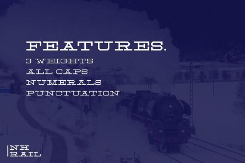 NH Rail Slab Typeface 4