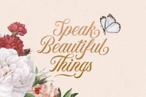 Neography Modern Calligraphy Script Font 8