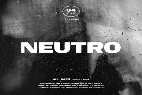 Neutro Display Font