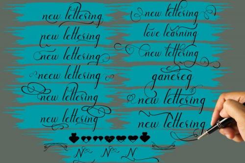 New Lettering Font 5
