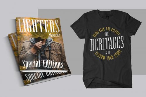 Newston Stylish Serif Font  8