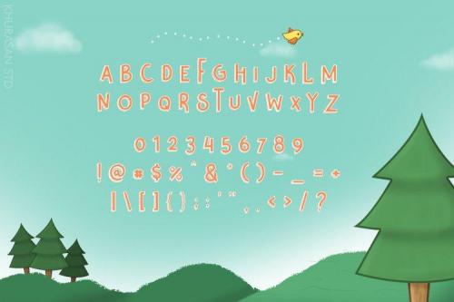 Nikolas  Pine Font 4