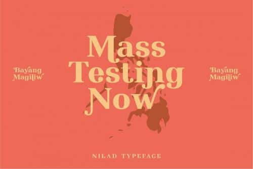 Nilad Modern Serif Typeface 14