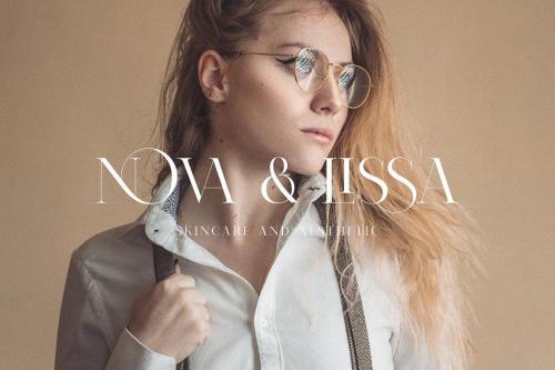 Nomark Serif Ligature Typeface  5