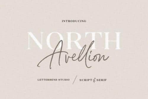 North Avellion Font Duo