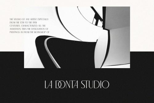 North Carossela Ligature Sans Typeface 6