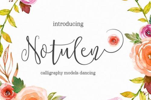 Notulen Font Free