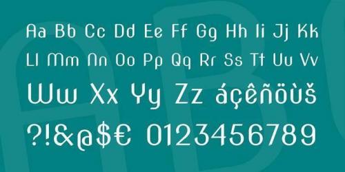 Nova Slim Font  1