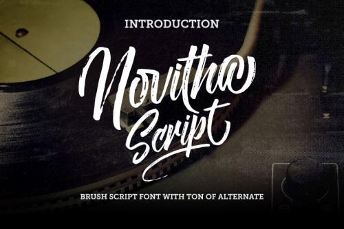 Novitha Script Font Free