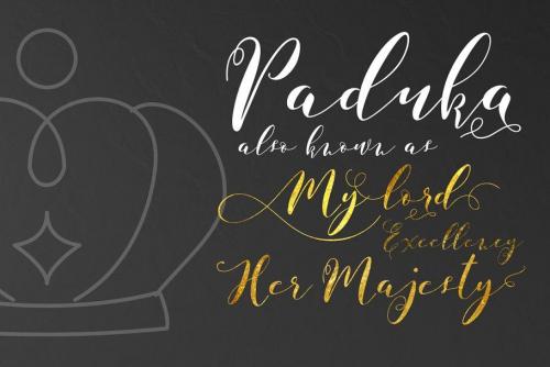 Paduka Script Font Free  2
