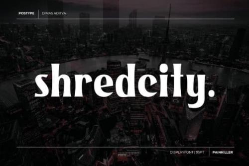 Painkiller Display Font 3