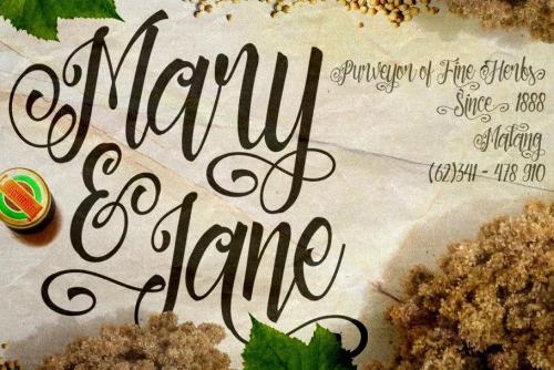 Patronia Calligraphy Font 3