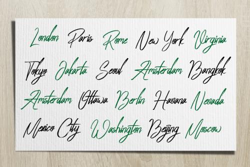 Peace Maker Brush Font 1