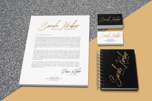 Peace Maker Brush Font 7