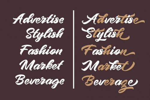 Pintenium Brush Font 3