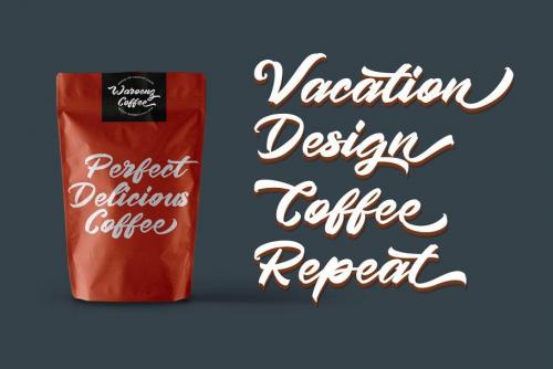 Pintenium Brush Font 5