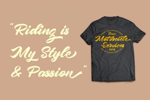 Pintenium Brush Font 6